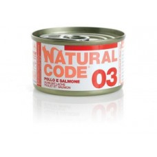 Natural Code 03 pollo e salmone 85gr